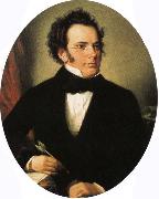 franz von schober aged about 28 painted by wilhelm augst rieder around oil painting